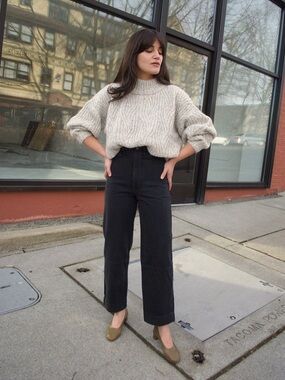 Micaela Greg - Seamed Jean